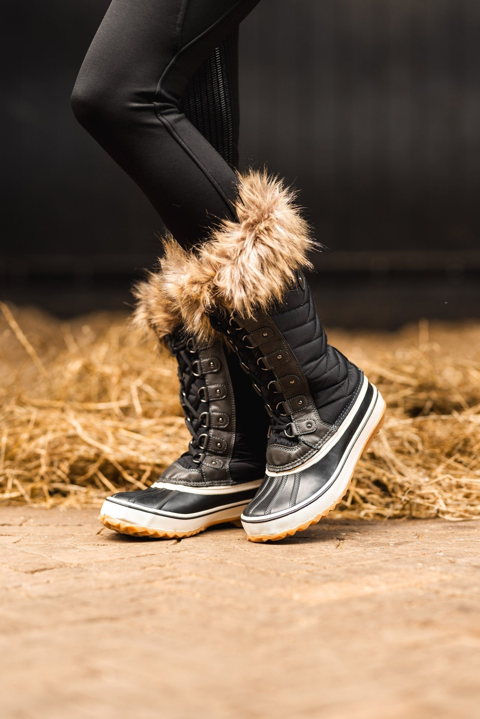 Horze Women's Fur Lined Winter Boot - Image 5