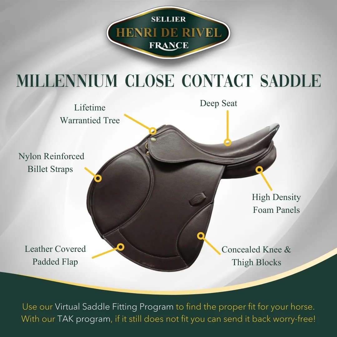 Henri de Rivel Novice Club Close Contact Saddle