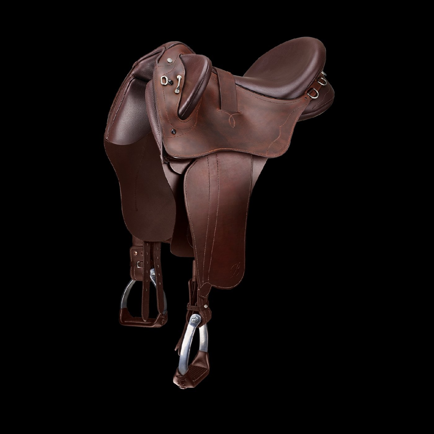Bates Kimberley Stock Saddle with Swinging Fender