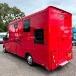 Bright red Horsebox Company coach built 3.5t horsebox for sale - Image 17