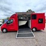 Bright red Horsebox Company coach built 3.5t horsebox for sale - Image 6