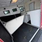 Bright red Horsebox Company coach built 3.5t horsebox for sale