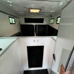 Bright red Horsebox Company coach built 3.5t horsebox for sale - Image 7