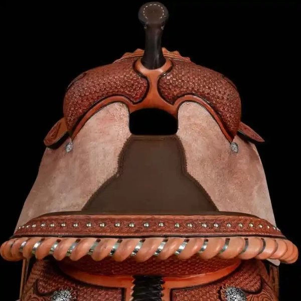 3 Barrel Classic Western Saddle - Image 4