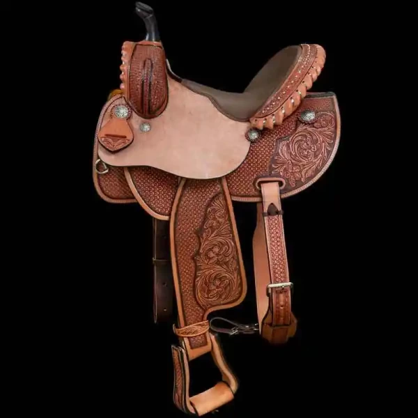 3 Barrel Classic Western Saddle