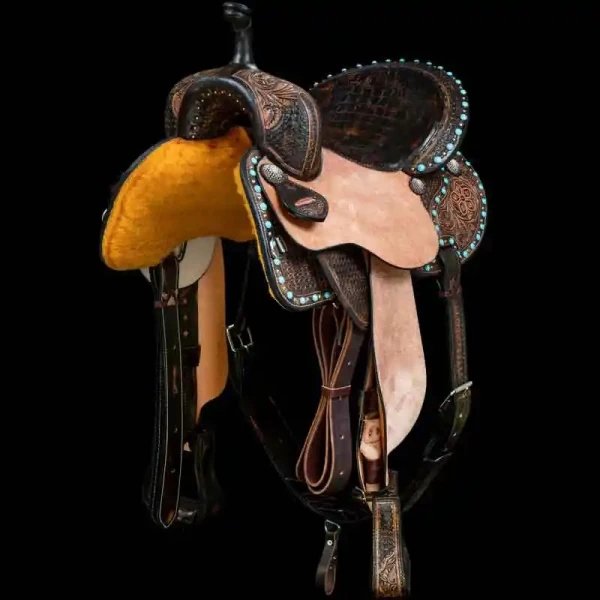 Flying Colors Western Saddle - Image 2