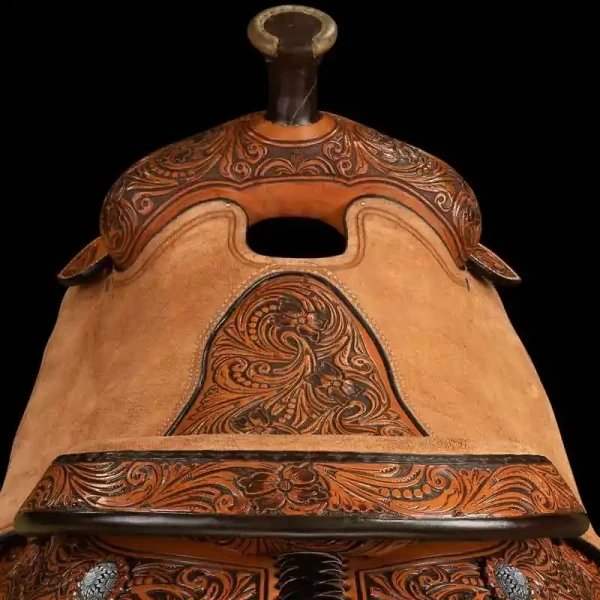 Half Carved Roper Saddle - Image 4