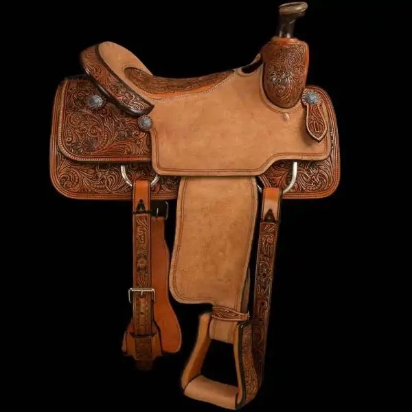 Half Carved Roper Saddle - Image 3