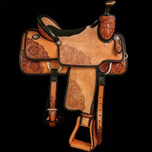Spot Tooled Roper Saddle - Image 3