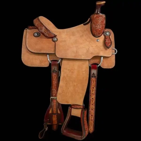 Roughout Roper Saddle - Image 3