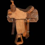 Buck Stitched Roper Saddle