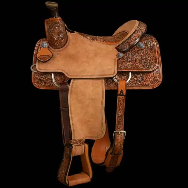 Half Carved Roper Saddle
