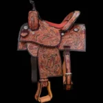 Hand Tooled Racer Western Saddle